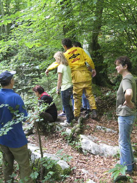 Ogled Planinskega polja in jam ob njem